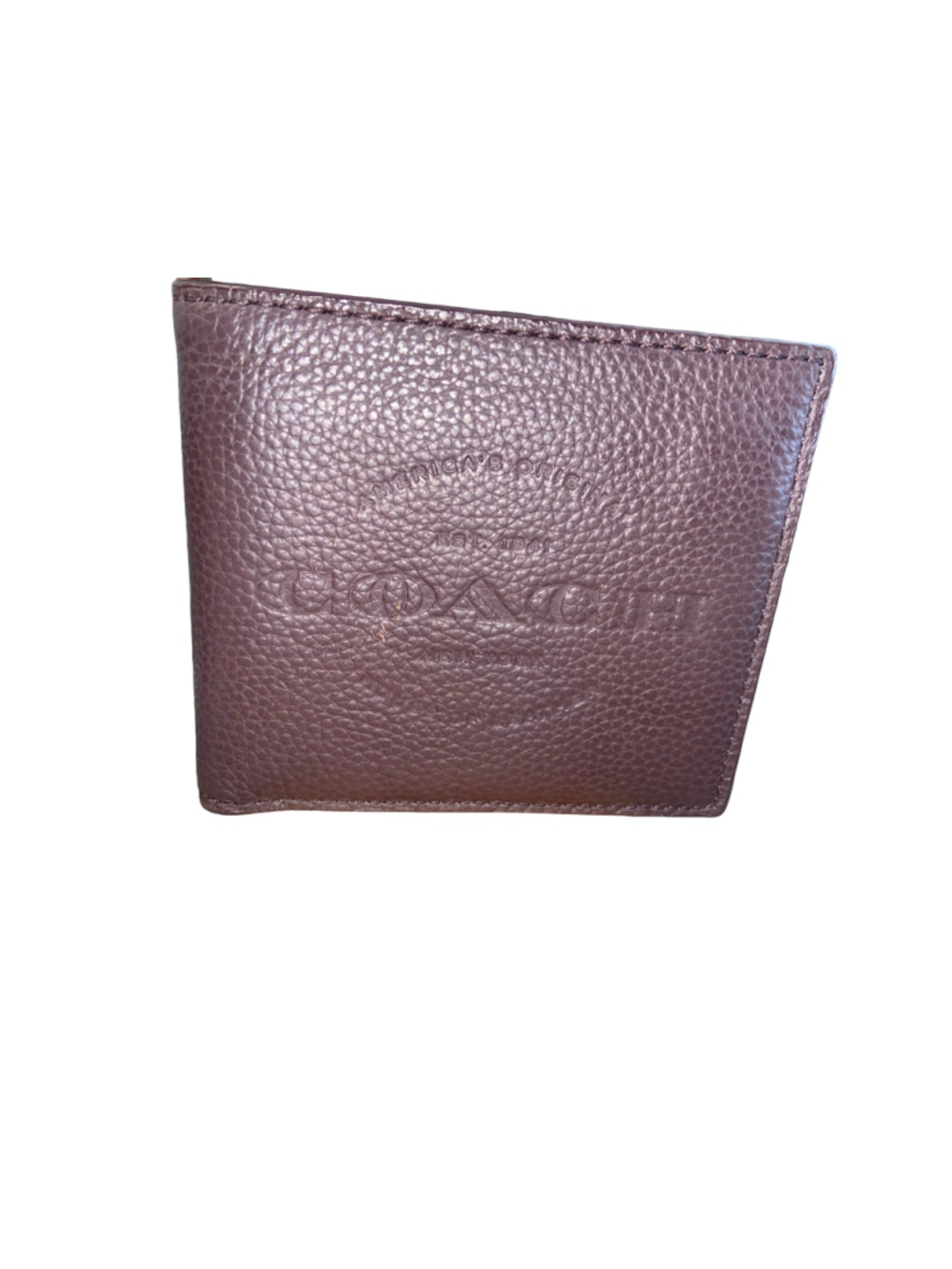 COACH Leather Bifold Wallet